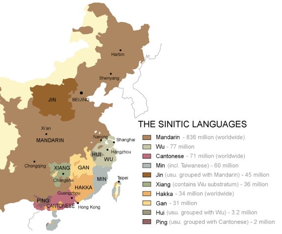 Mandarin And Cantonese Map Mandarin Vs. Cantonese: Which Language To Learn | Keats School Blog